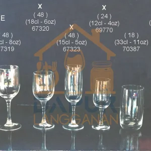 Tumbler Glass - Tumbler Vigne (67320)