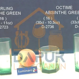 Tumbler Glass - Tumbler Sterling abshinte green