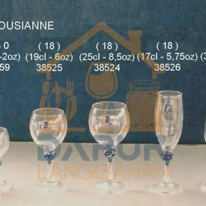 Wine Glass - Wine Lousianne Wine (41859)
