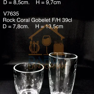 Beverage Glass - Beverage Rock Coral