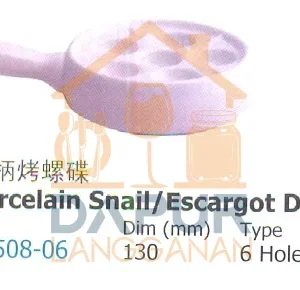 Porcelain Snail_Escargot Dish (15508)