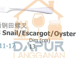 S_S Snail_Escargot_Oyster Fork (20011)