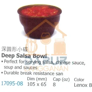 Depp Salsa Bowl - Perfect for serving salsa, cheese sauce