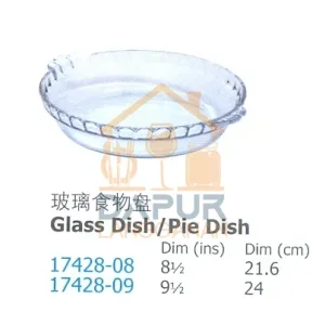 Glass Dish / Pie Dish