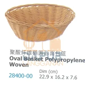 Oval Basket polypropylene Woven