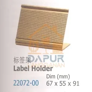 Label Holder