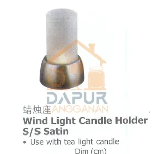Use with tea light candle (22080)