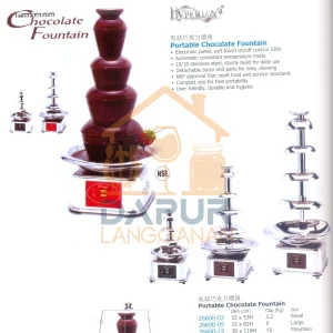 Portable Chocolate Fountain