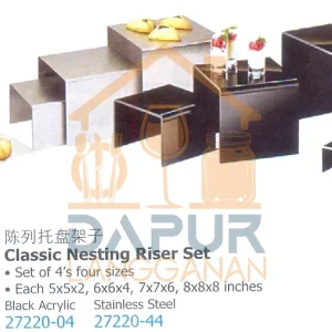 Black Acrylic Stainless Steel (27220)