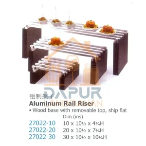 Wood base with removable top, ship flat (27022)