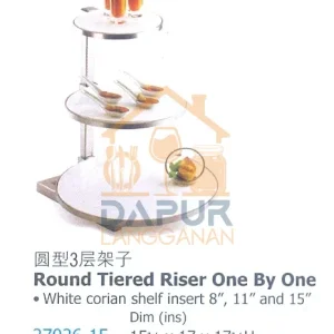 Round Tiered Riser One By One (27026)