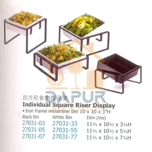 Individual Square Riser Display (27031)