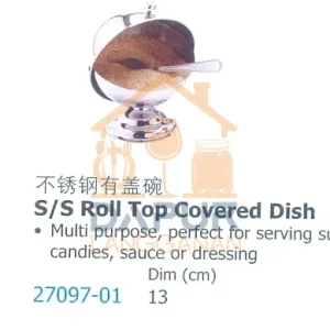 S_S Roll Top Covered Dish (27097)