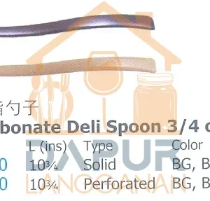 Polycarbonate Deli Spoon 3/4 oz