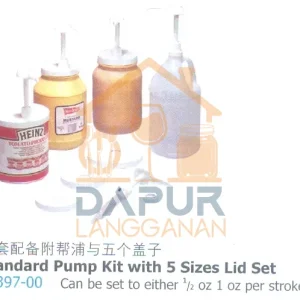 Standard Pump Kit with 5 Sizes Lid Set