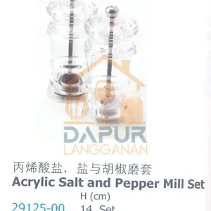 Acrylic Salt and Pepper Mill Set (29125)