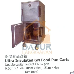 Ultra Insulated GN Food Pan Carts (29584)