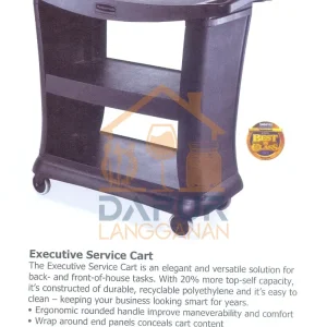 The Executive Service Cart is an elegant and versatile solution for