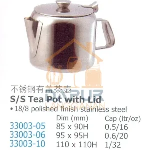 Stainless Steel Tea Pot with Lid
