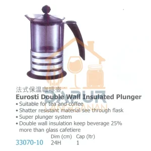 Shatter resistant material see through flask (33070)