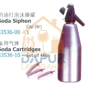 Soda Siphon & Soda Cartridge (33536)