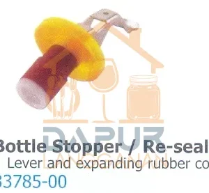 Bottle Stopper Re-sealer - Lever and expanding rubber cork (33785)