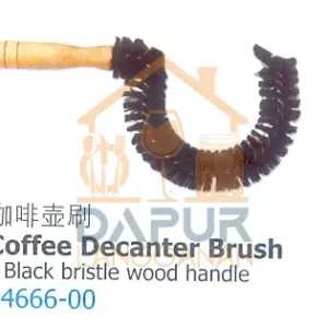 Black bristle wood handle (34666)