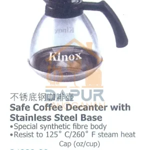 Safe Coffee Decanter with Stainless Steel Base (34888)