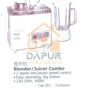 Blender Juicer Combo - Easy operating, big button (35404)