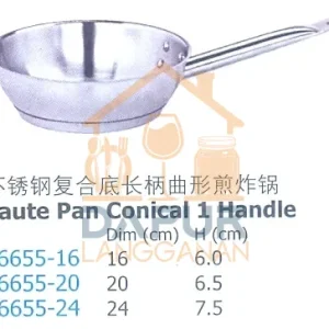 Saute Pan Conical 1 handle