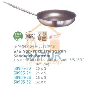 S/S Non-stick Frying Pan