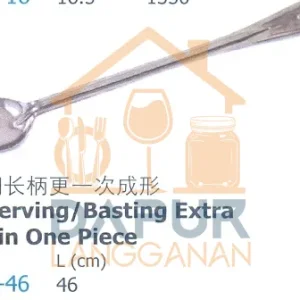 Stainless Steel Serving / Basting Extra Long in One Piece