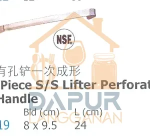 S/S Lifter Perforated Short Handle