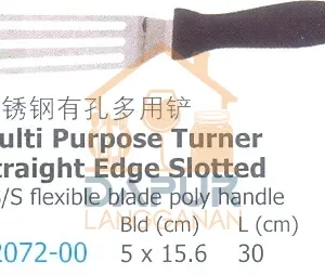Straight Edge Slotted (52072)