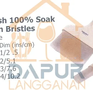 Pastry Brush 100% Soak Proof Nylon Bristles