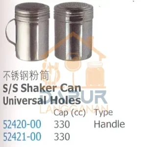 Stainless Steel Shaker can universal Holes