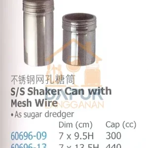 S/S Shaker Can with Mesh Wire