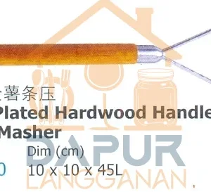 Nickel Plated Hardwood Handle (52816)