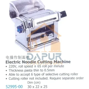 Cutting roller not included. Require separate order (52995)