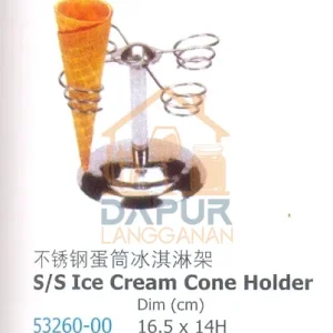 Stainless Steel Ice Cream Cone Holder
