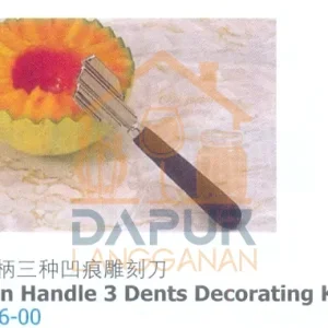 Nylon handle 3 Dents Decorating Knife