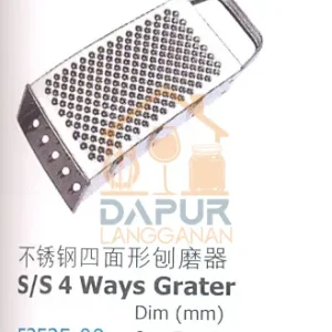 Stainless Steel 4 ways Grater
