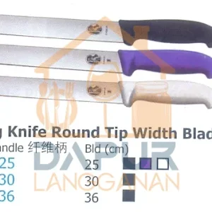 Slicing knife round tip with Blade 30 mm