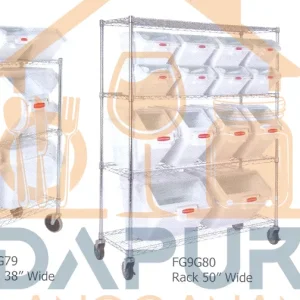 Maximize space for kitchen preparation and (55678)