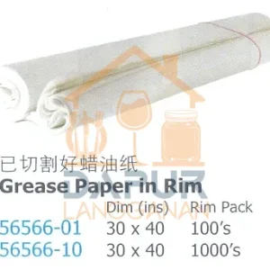 Grease Paper in Rim