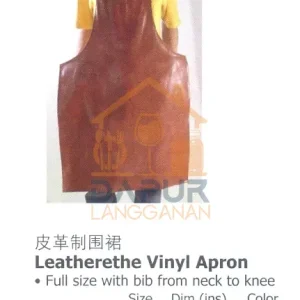 e Full size with bib from neck to knee (56766)