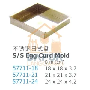 S/S Egg Curd Mold