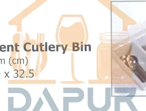 4 Compartment Cutlery Bin