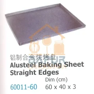 Alusteel Baking Sheet Straight Edges (60011)