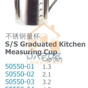 S/S Graduated Kitchen measuring cup